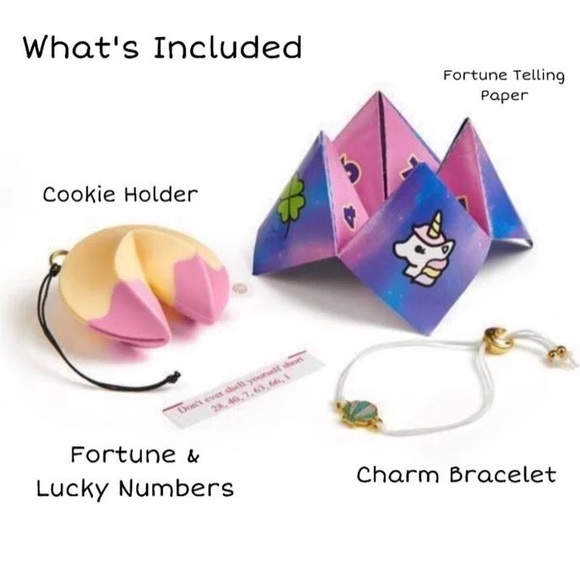 🔮 LUCKY FORTUNE CHARM BRACELET TOY SET 🔮 - Picture 2 of 5